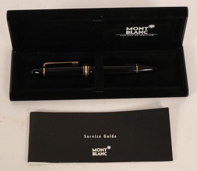 A Mont Blanc pen with 14k 4810 36c8c7