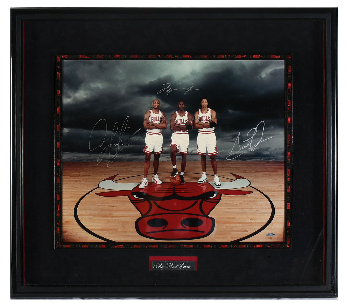 THE BEST EVER SIGNED CHICAGO BULLS