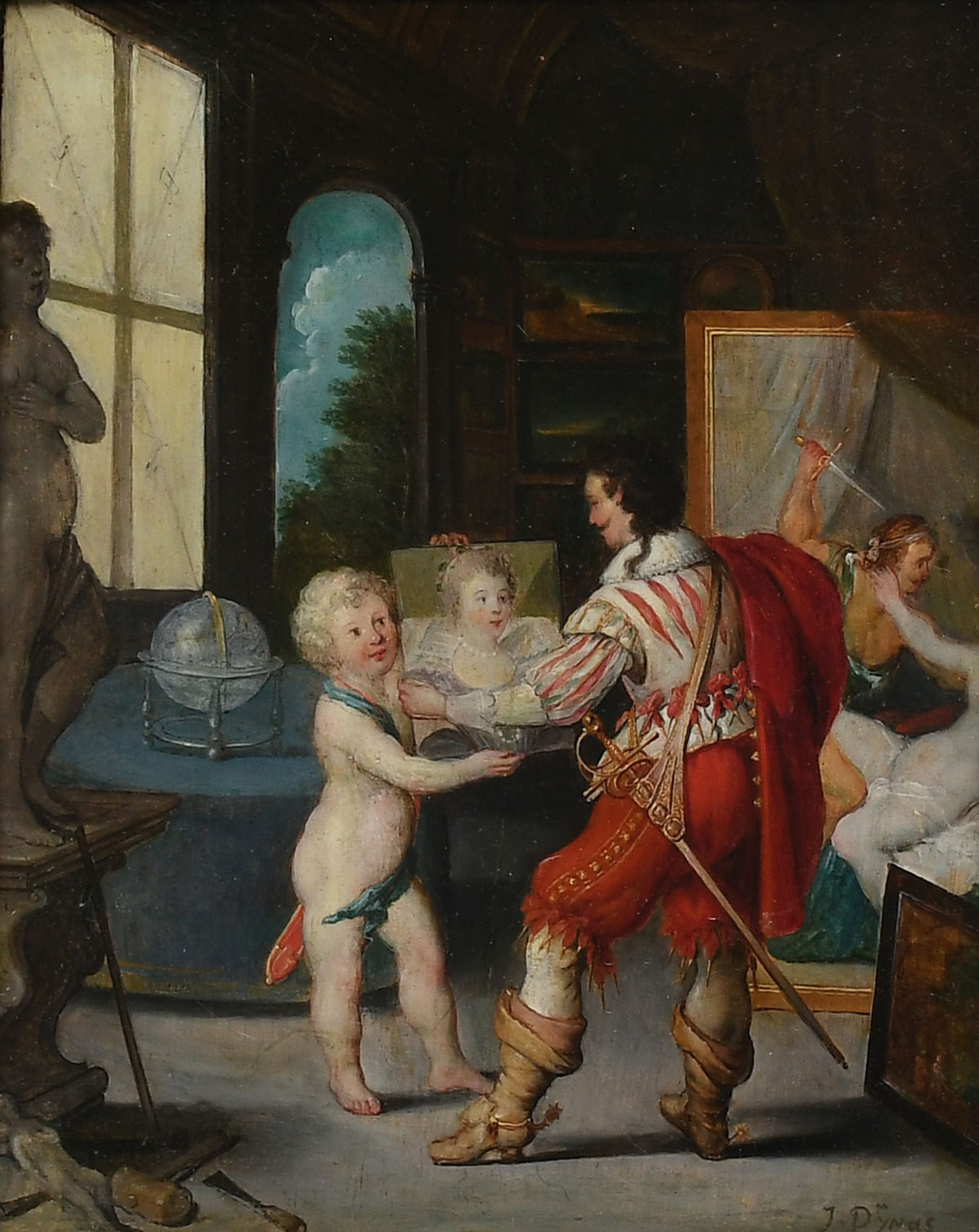 Attributed to PYNAS Jacob Symonsz  36c9dd