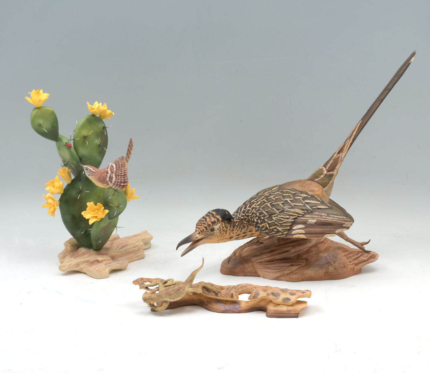 BOEHM ROAD RUNNER WITH LIZARD &