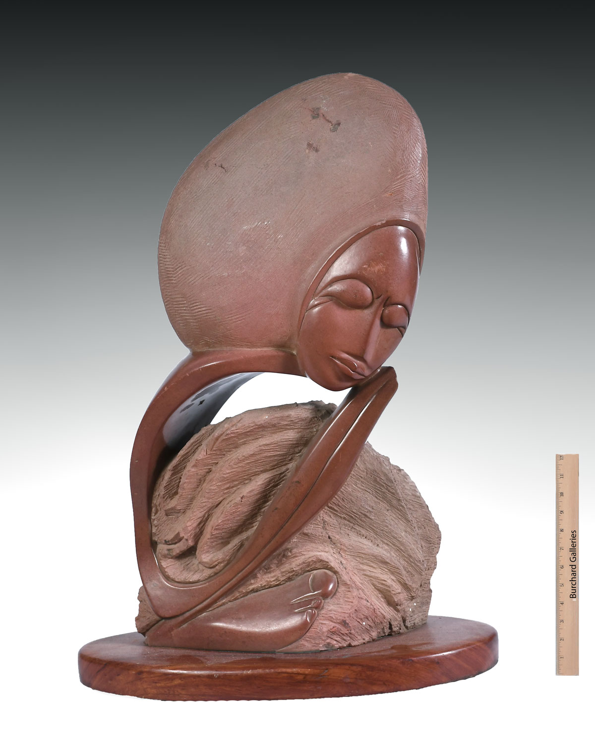 SLEEPING LADY SCULPTURE WILSON MUGAMBIZA: