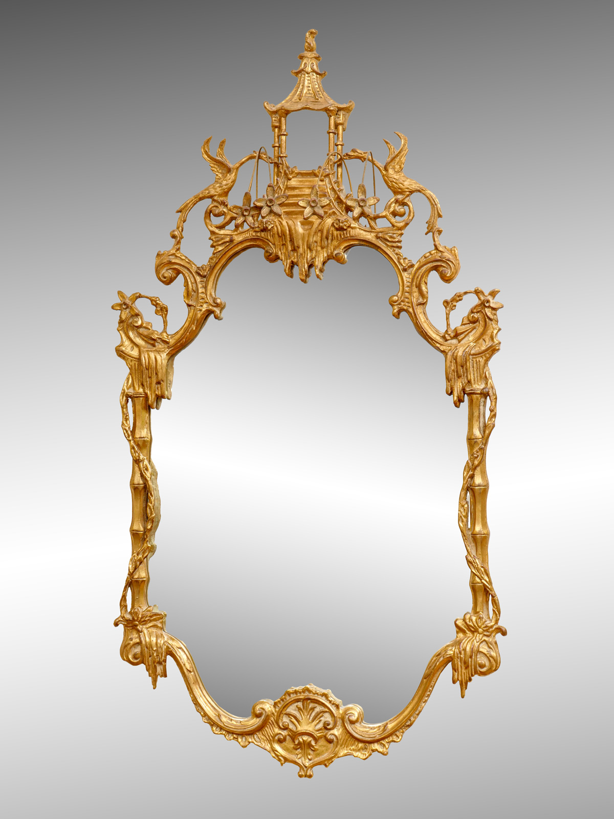 CHINESE CHIPPENDALE STYLE GILTWOOD 36ca5d