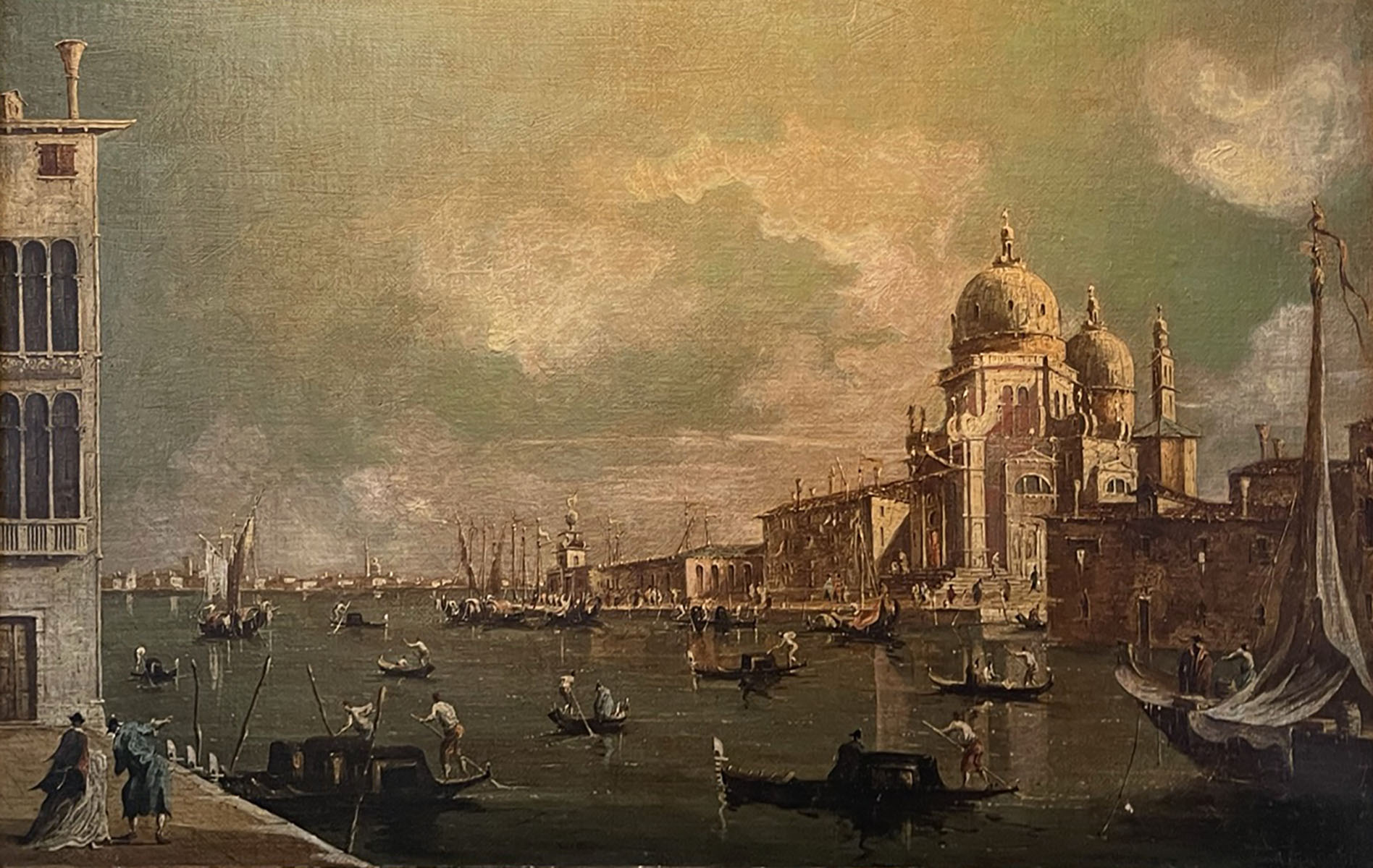 GRAND CANAL VENICE PAINTING AFTER
