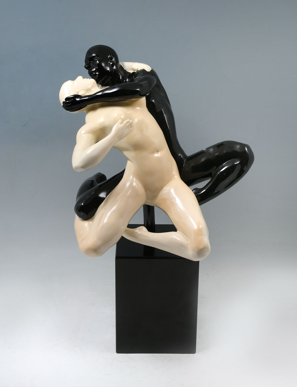 BALLET DANCER SCULPTURE: The male is