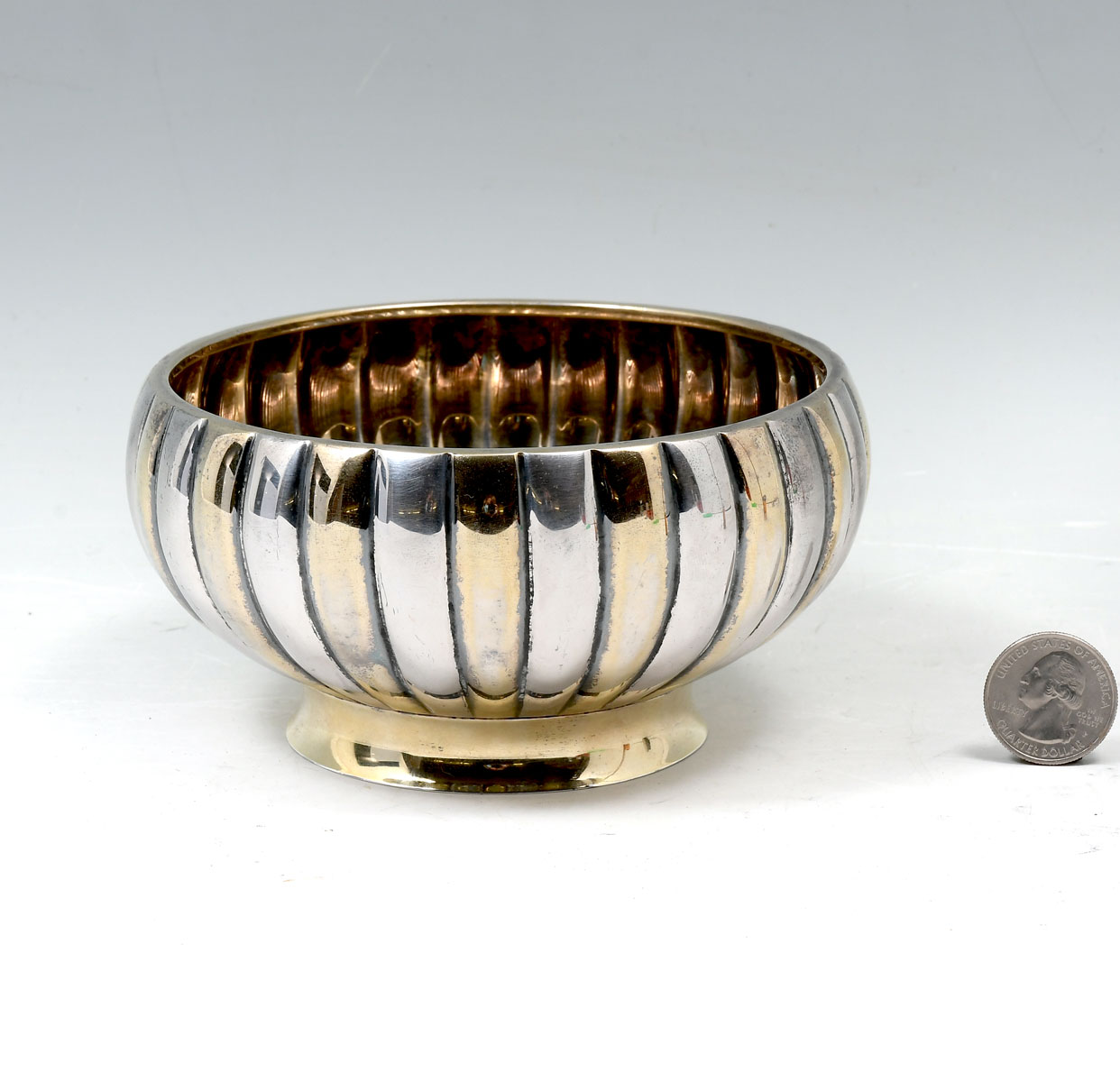 MEXICAN STERLING SILVER NUT DISH:
