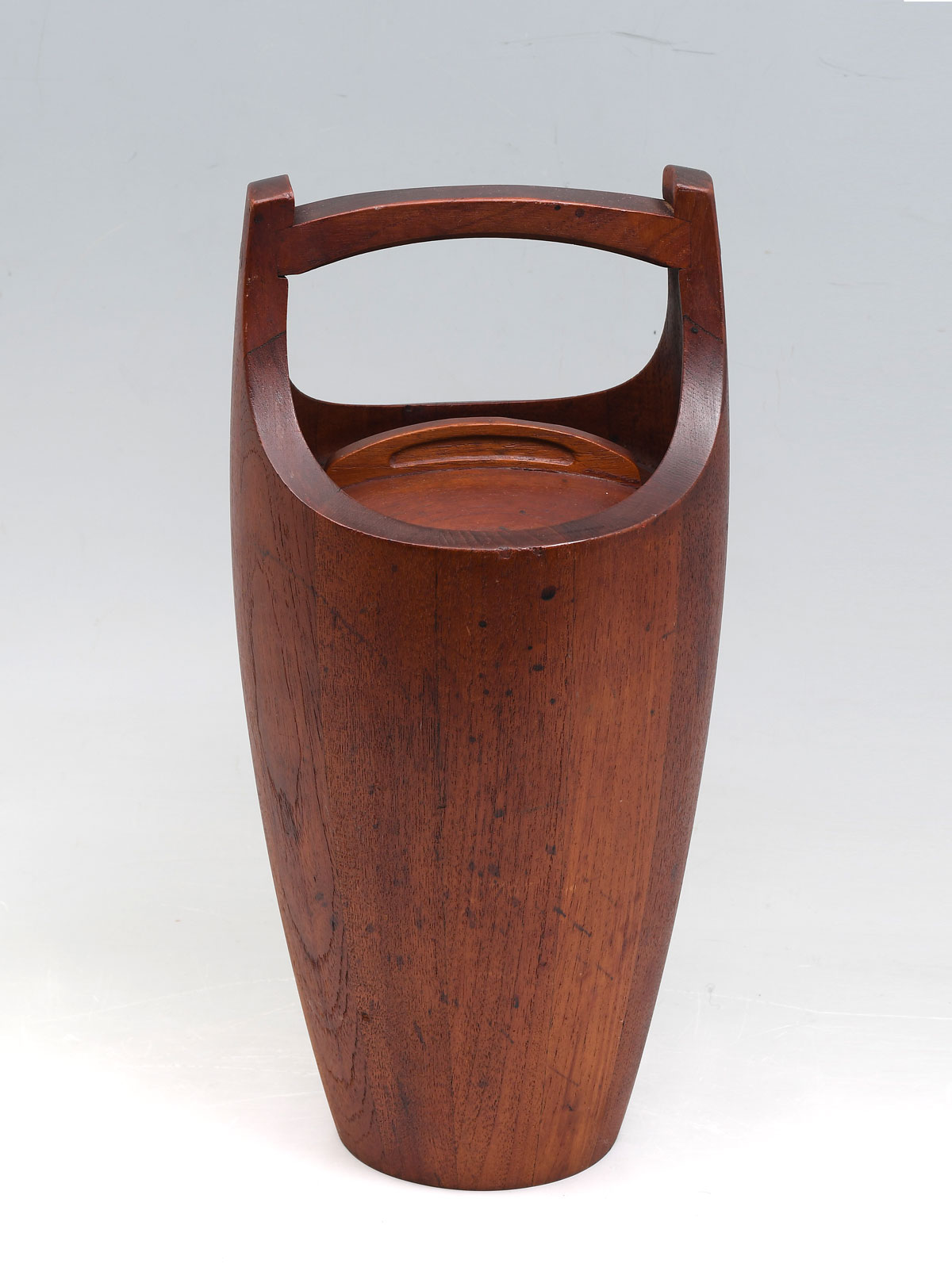 DANSK MCM STAVED TEAK ICE BUCKET: