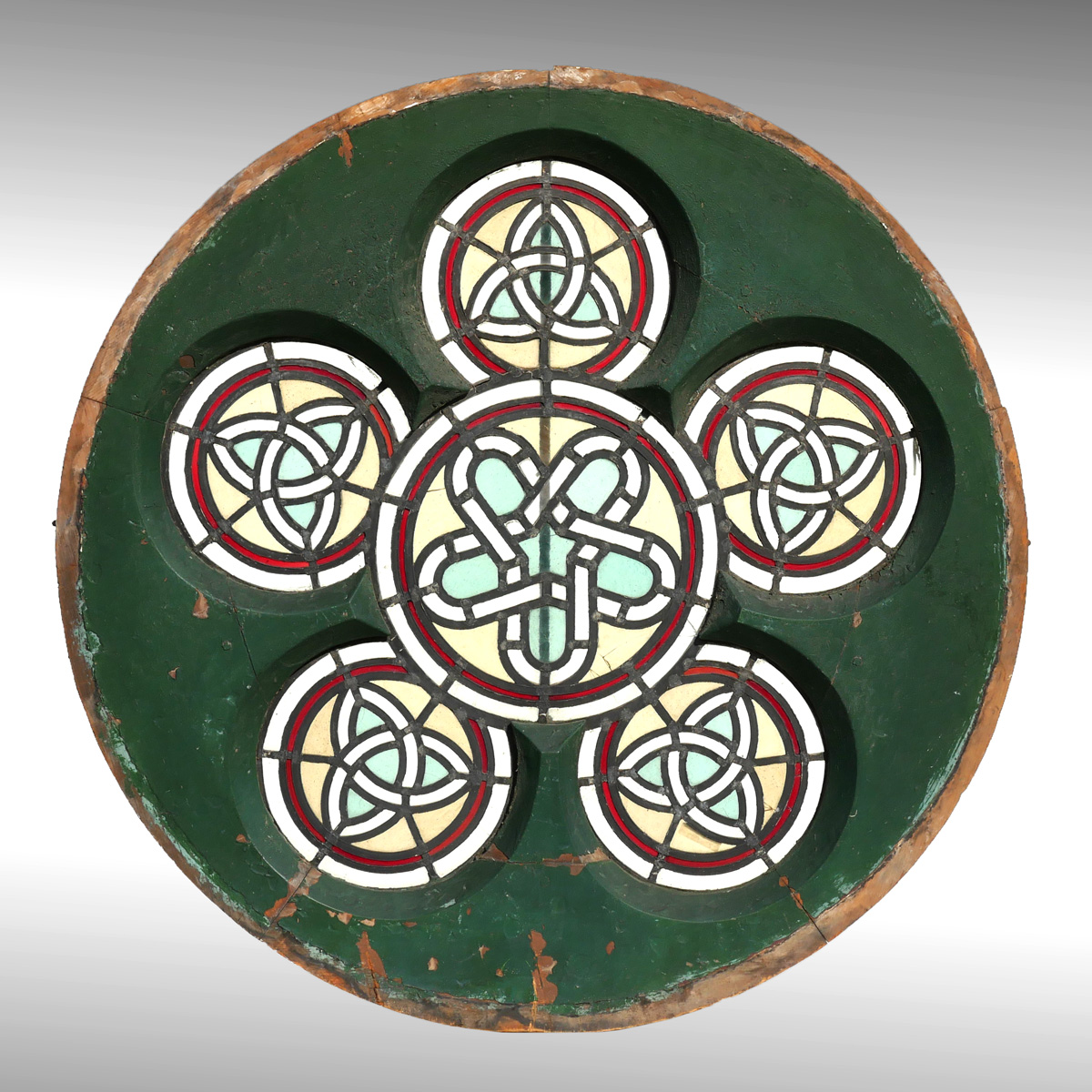 CELTIC STAINED GLASS ARCHITECTURAL 36ccb4