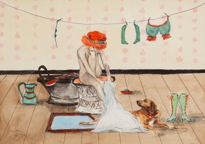 Jean Woodward (Contemporary)/Bathtime