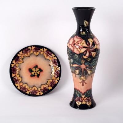 Moorcroft Pottery, an Oberon vase,
