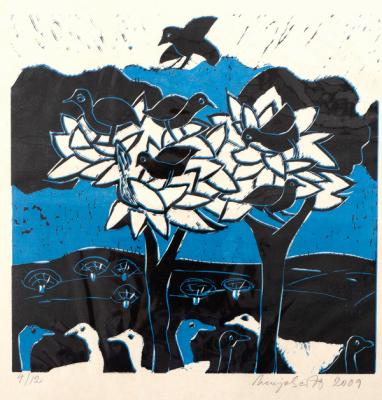 Manja Scott (born 1945)/Blue Trees,