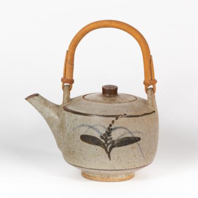 Lowerdown Pottery, a stoneware teapot,