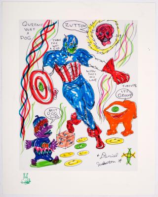 Daniel Johnston (American 1961-2019)/Queenie