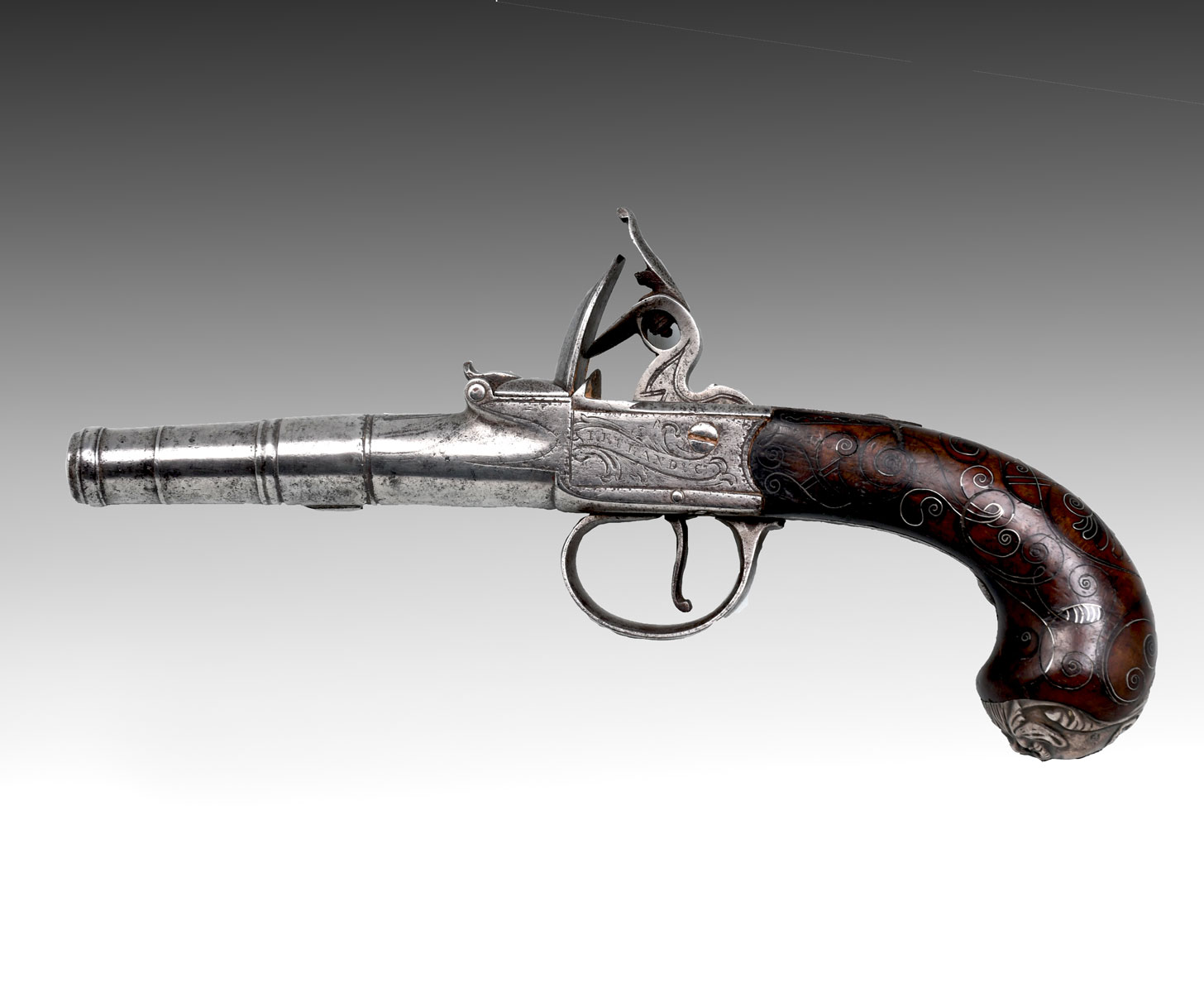 19th C. KETLAND & CO. PISTOL: Cannon