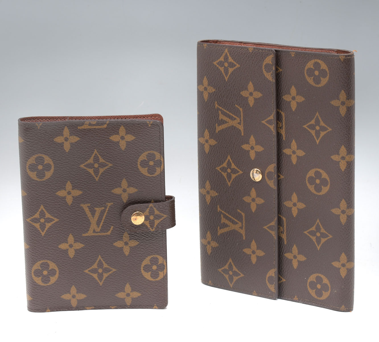 2 PC LOUIS VUITTON TRI FOLD WALLET 36d106