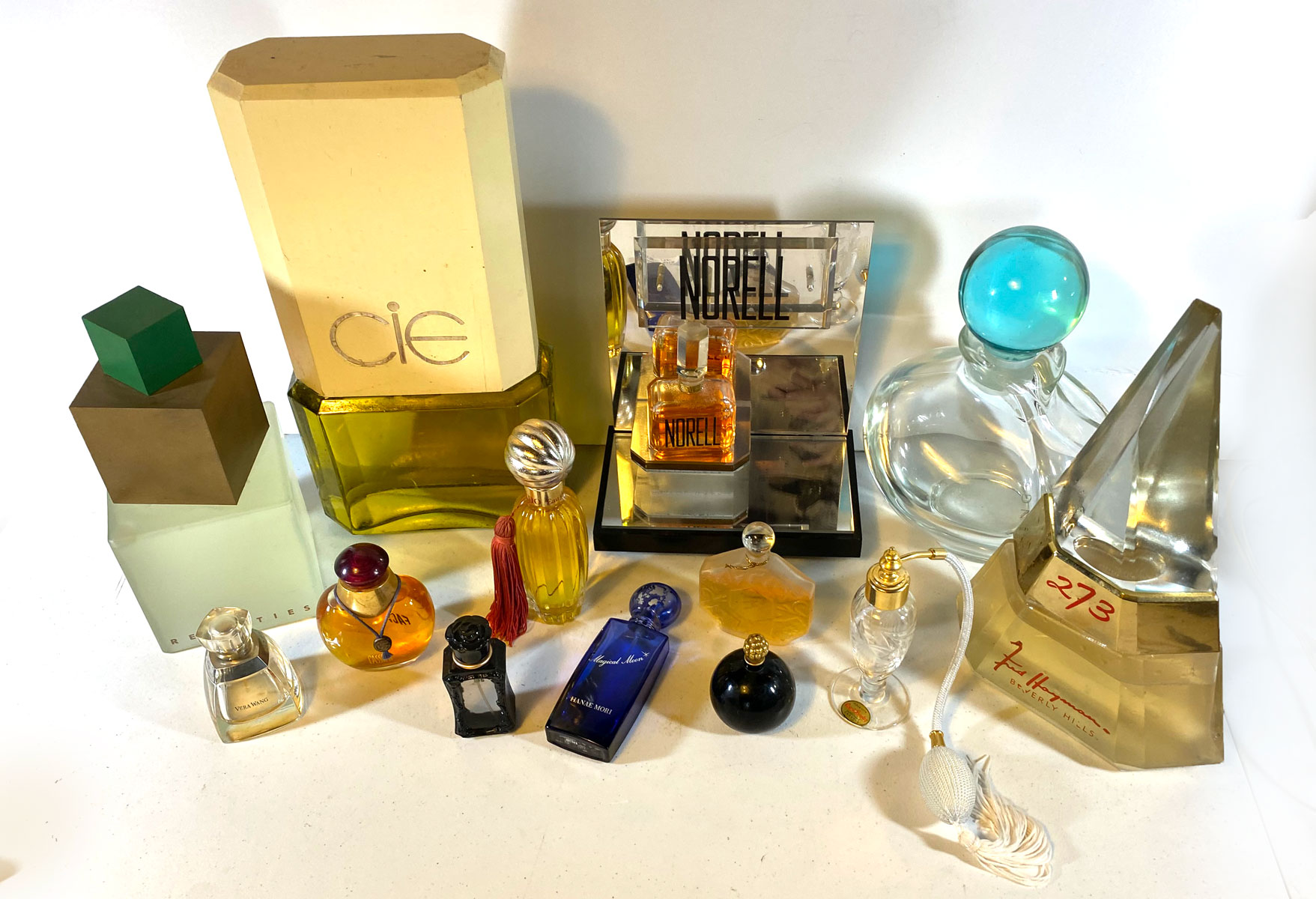 13 PERFUME BOTTLES 1 Wings American 36d22d