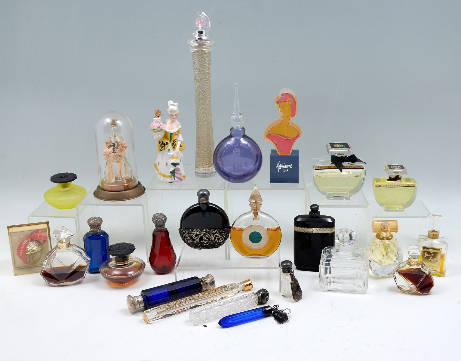 A MOST INTERESTING LOT OF PERFUME