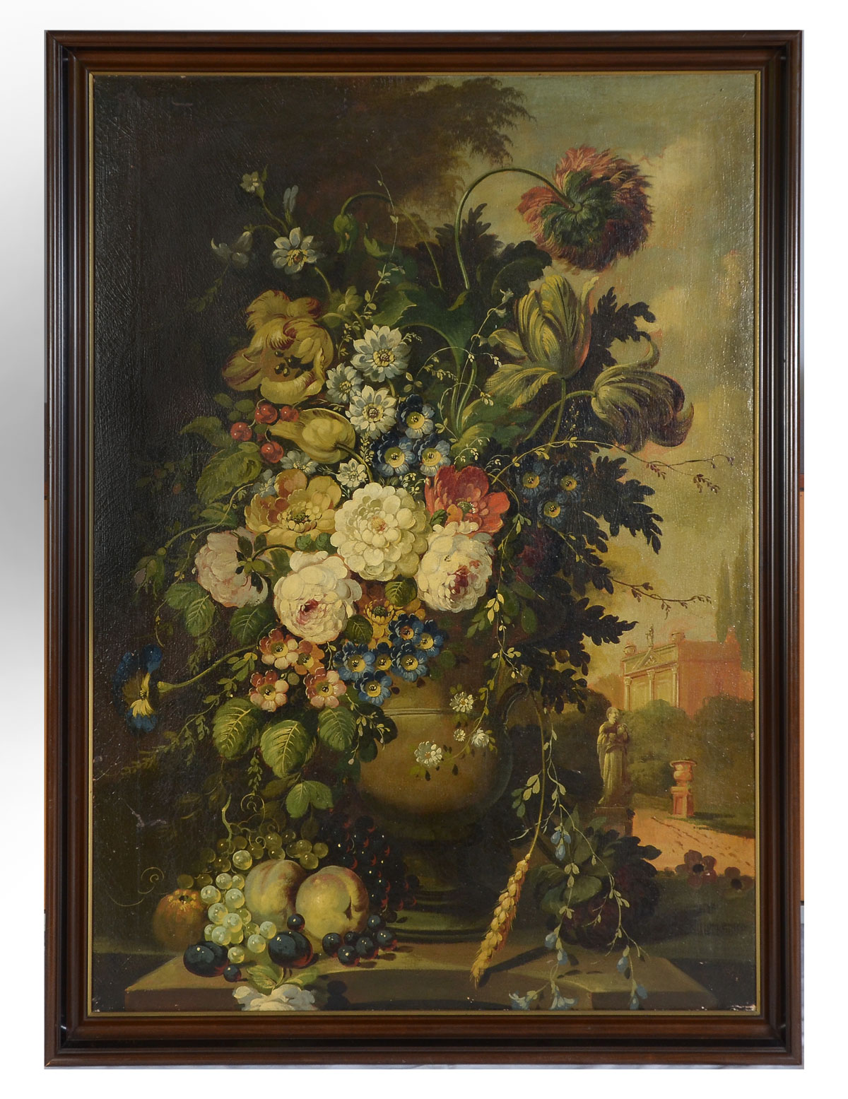 LARGE NEOCLASSICAL STYLE FLORAL