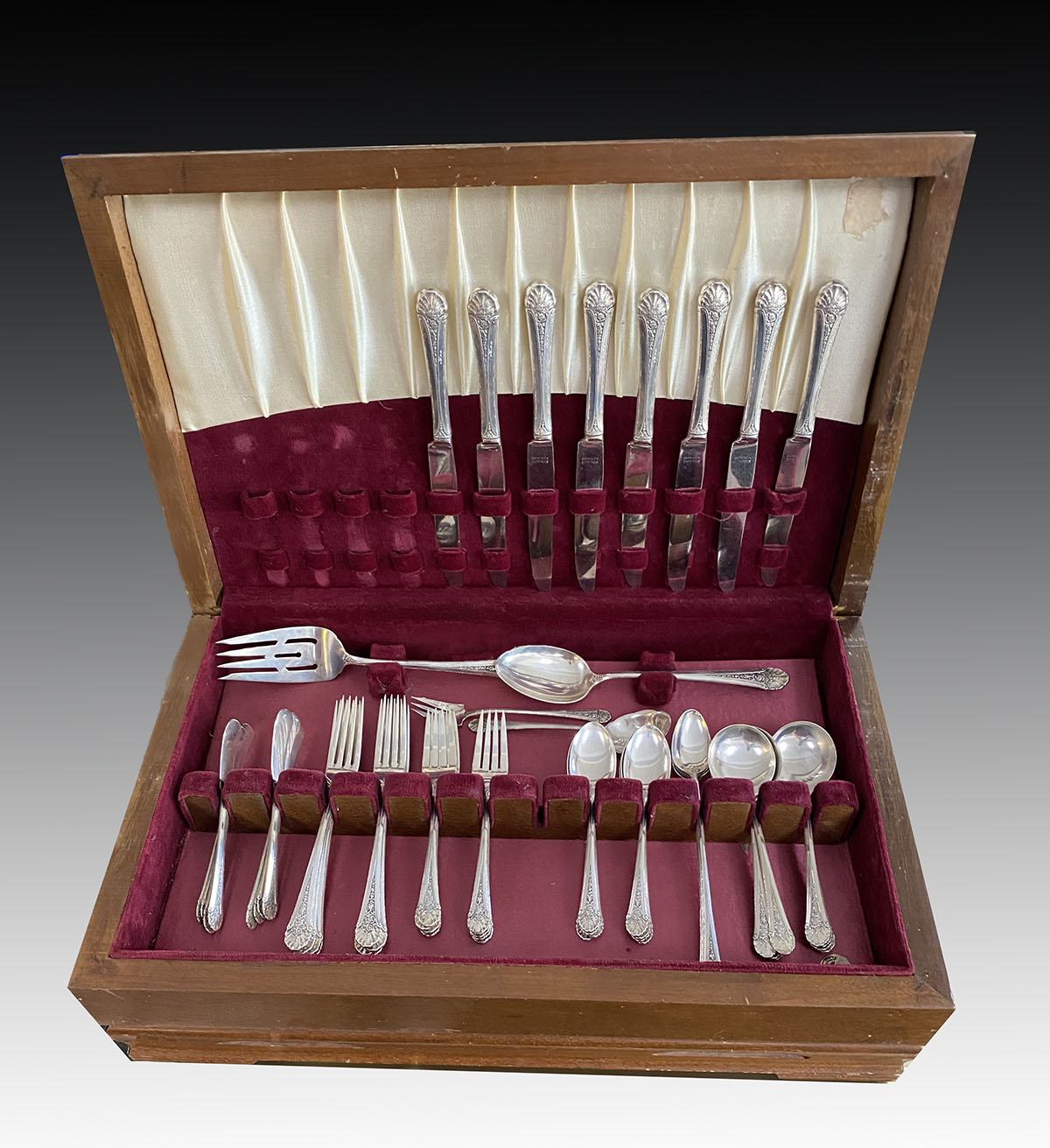 EXQUISITE 56 PC ROYAL WINDSOR STERLING