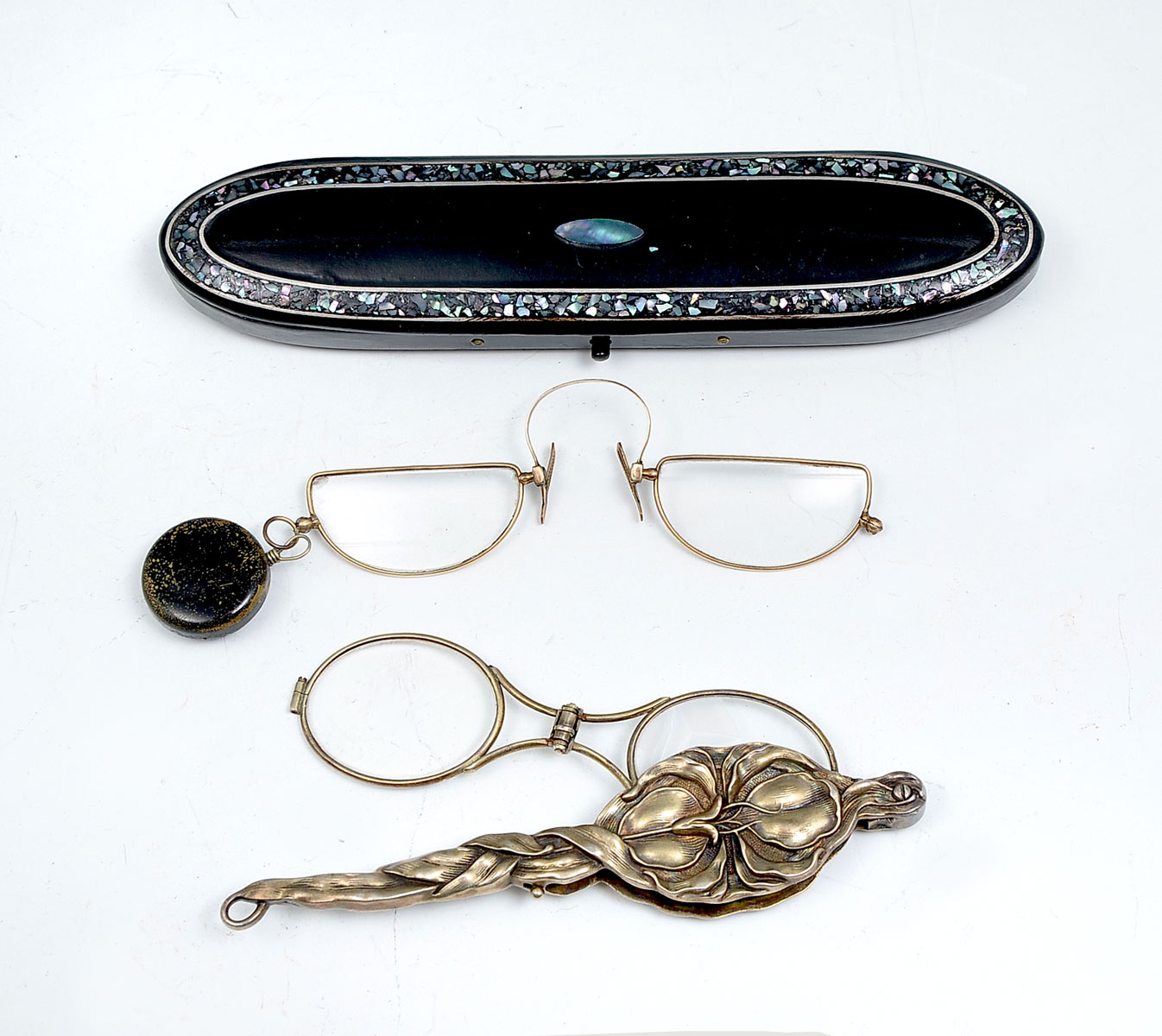 STERLING UNGER BROS PINCE NEZ 36d394