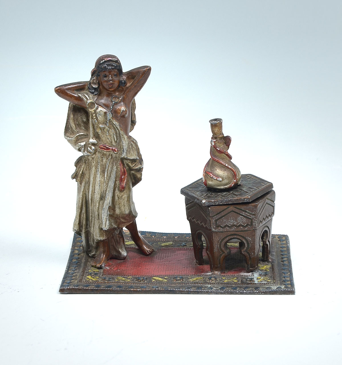 GERMAN COLD PAINTED FIGURAL BRONZE