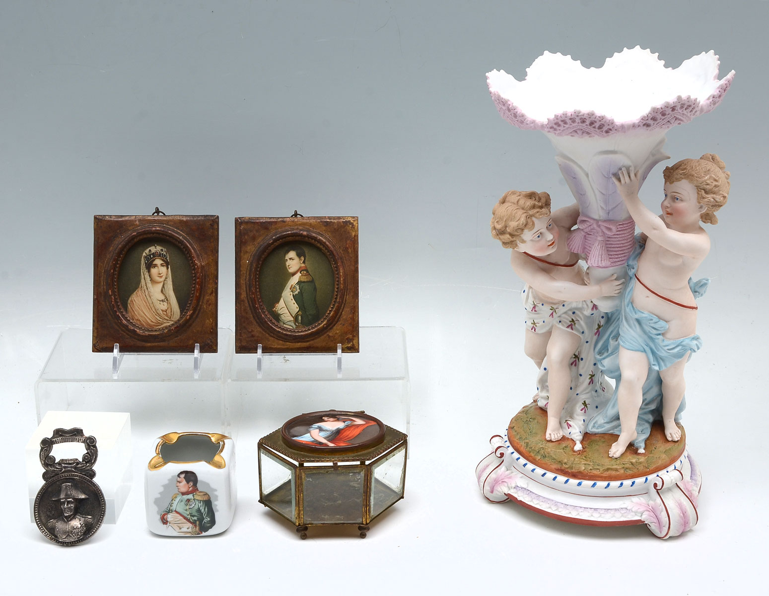 INTERESTING MULTI PIECE LOT: 1) Miniature