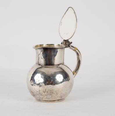 A silver jug, Roberts & Belk, Sheffield