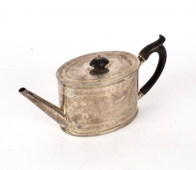 A Victorian silver teapot maker s 36d4de