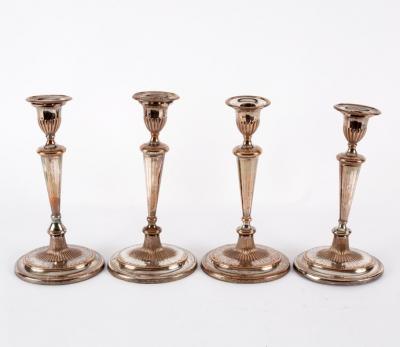 A set of four old Sheffield silver 36d50b