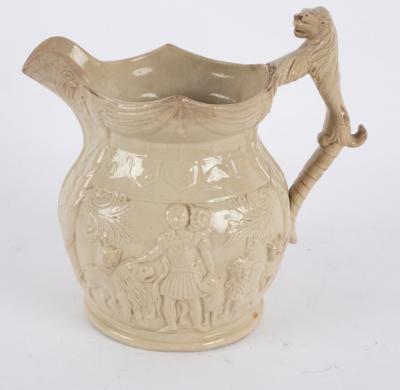 A Van Ambrugh jug, circa 1840, crisply