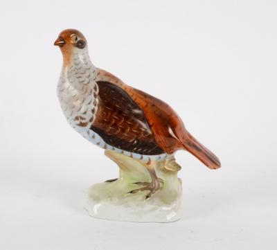 A Herend model of a grouse, 23cm