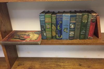 A group of 1950s books with decorative