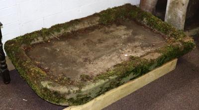 A cider mill trough, 89cm x 141cm