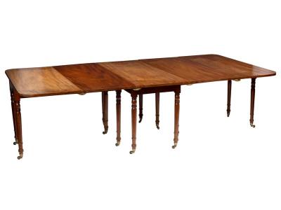 A George IV mahogany dining table