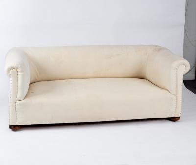 Two upholstered sofas