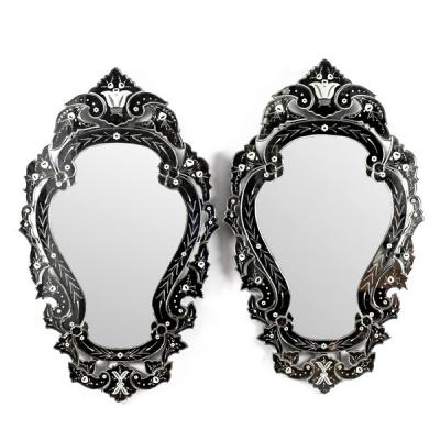 A pair of Venetian style wall mirrors  36d6c5