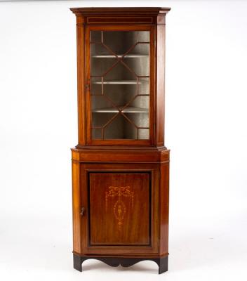 An Edwardian mahogany floor standing 36d702