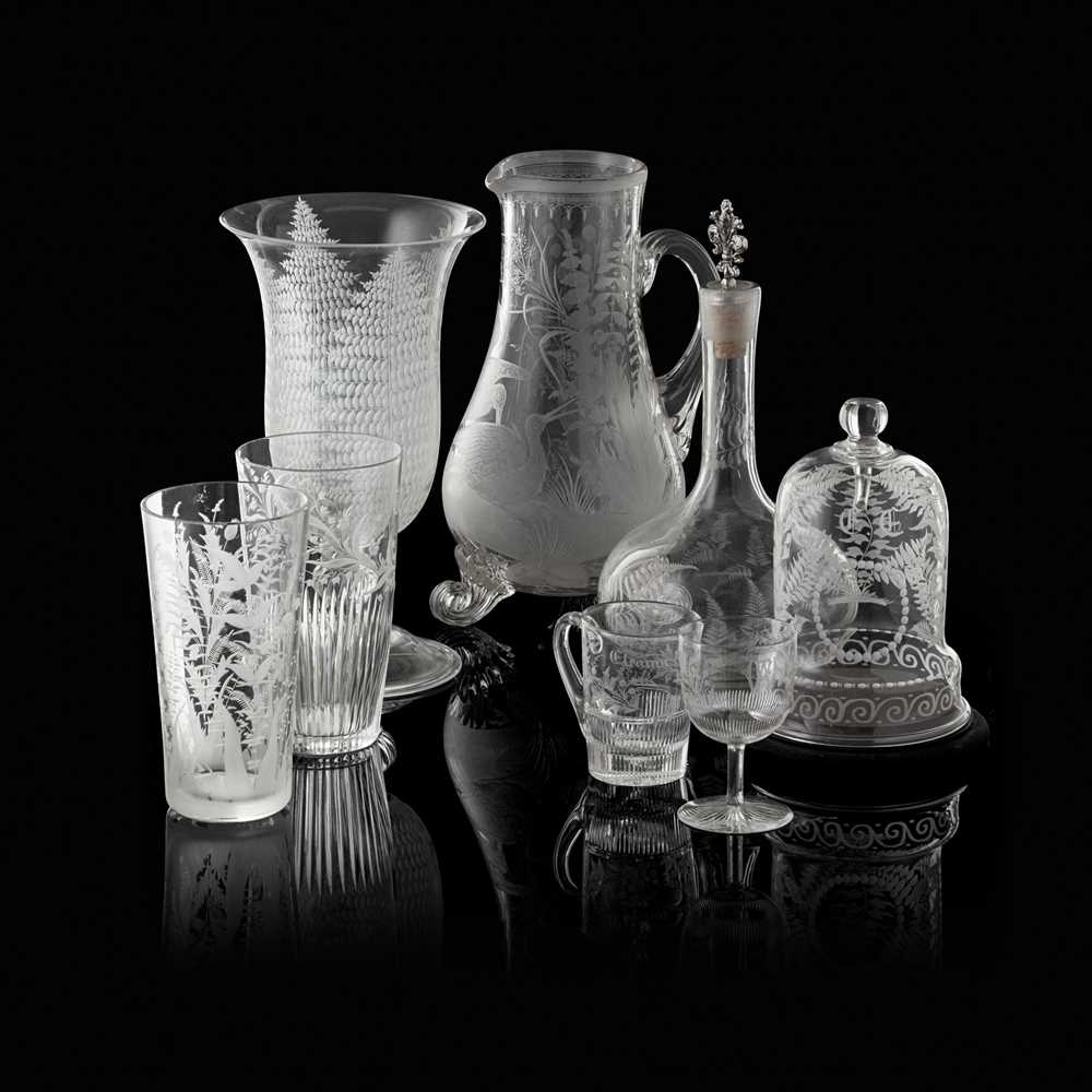 COLLECTION OF VICTORIAN ENGRAVED