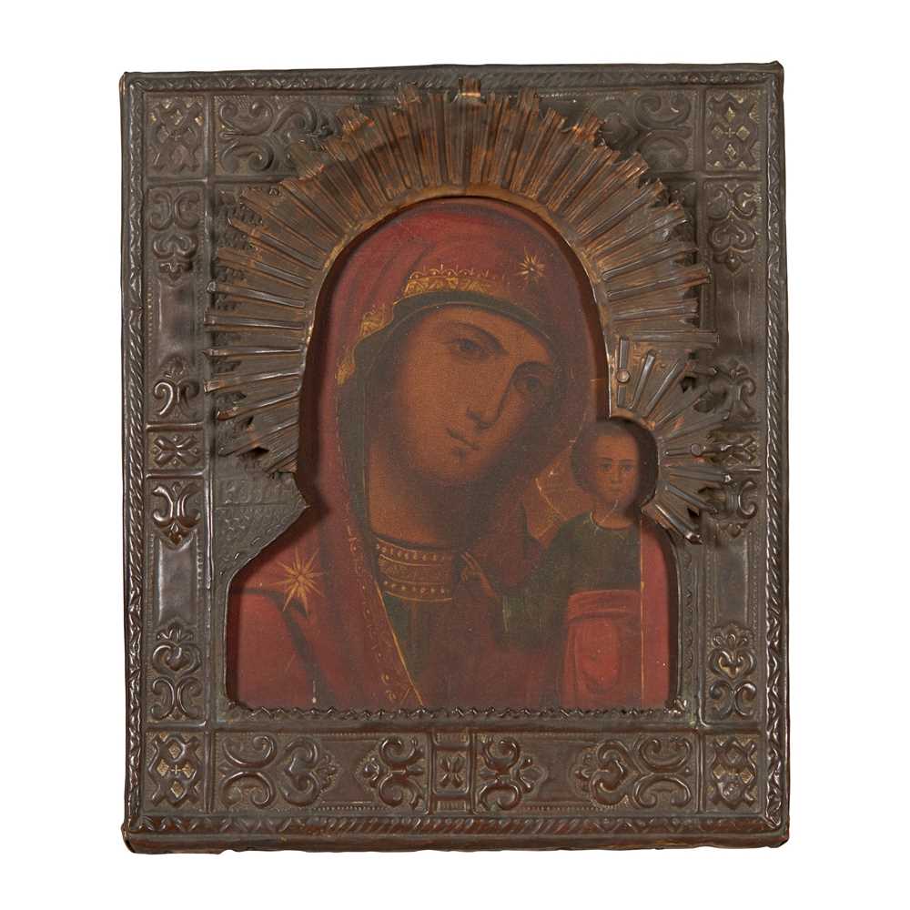 RUSSIAN ICON OF THE KAZAN MOTHER 36fe5b