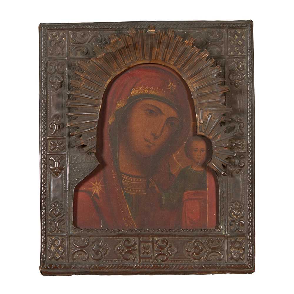 RUSSIAN ICON OF THE KAZAN MOTHER