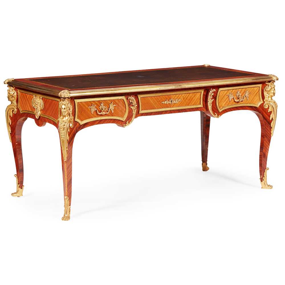 LOUIS XV STYLE KINGWOOD AND AMARANTH