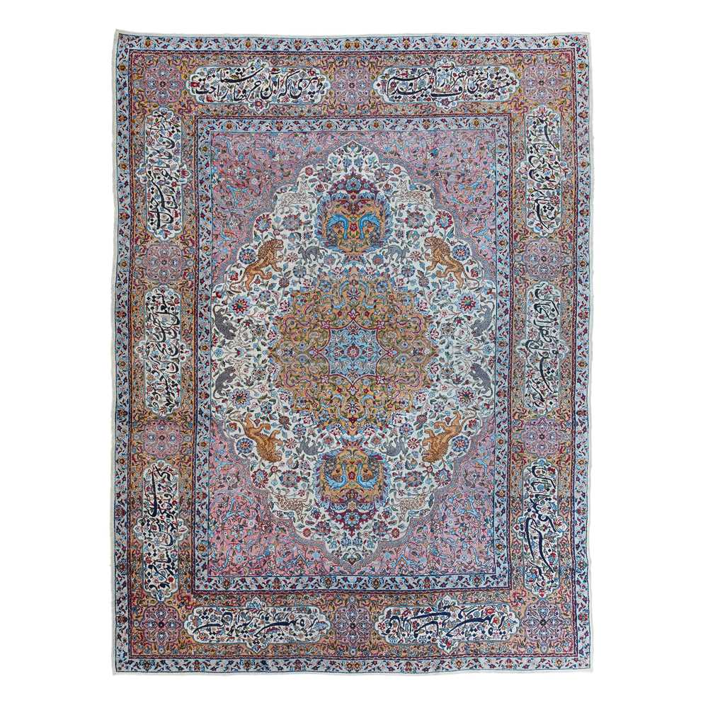 LAVAR KIRMAN CARPET
CENTRAL PERSIA,