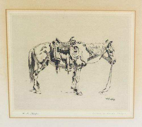 WILLIAM ROBINSON LEIGH ETCHING 36fede