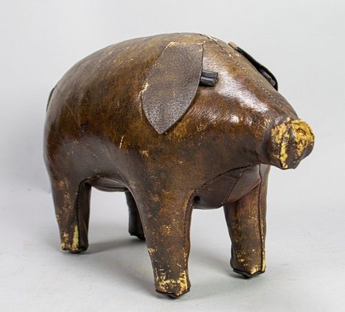ABERCROMBIE & FITCH LEATHER PIG
