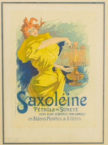 JULES CHERET LITHOGRAPH SAXOLEINE