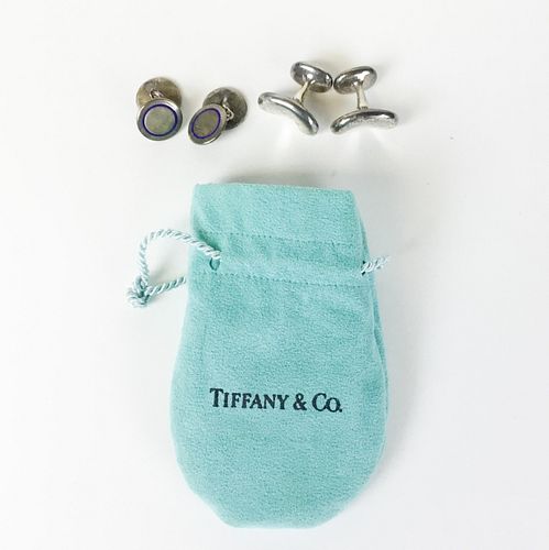 2 PAIRS TIFFANY CO STERLING 3700ff