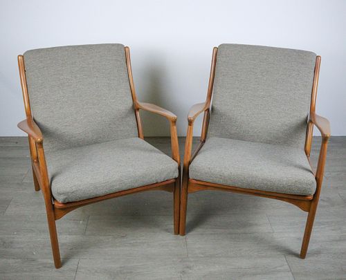 TEAK CHAIRS BY ERIK ANDERSON AND