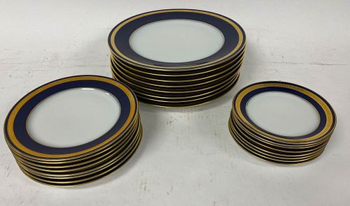 ROSENTHAL EMINENCE COBALT DINNER SERVICE