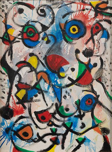 ABSTRACT IN THE MANNER OF MIRO 370191