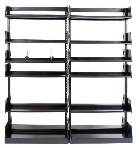 TWO UNIT MCM BOOKSHELF BELONGING 3701dd