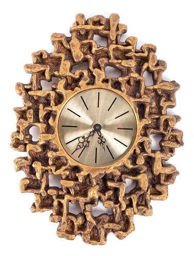 MCM BRUTALIST WALL CLOCKMCM BRUTALIST 370255